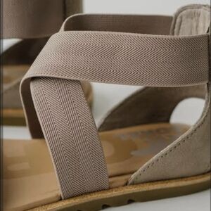 Sorel Ella II Shimmer Sandals Size 9